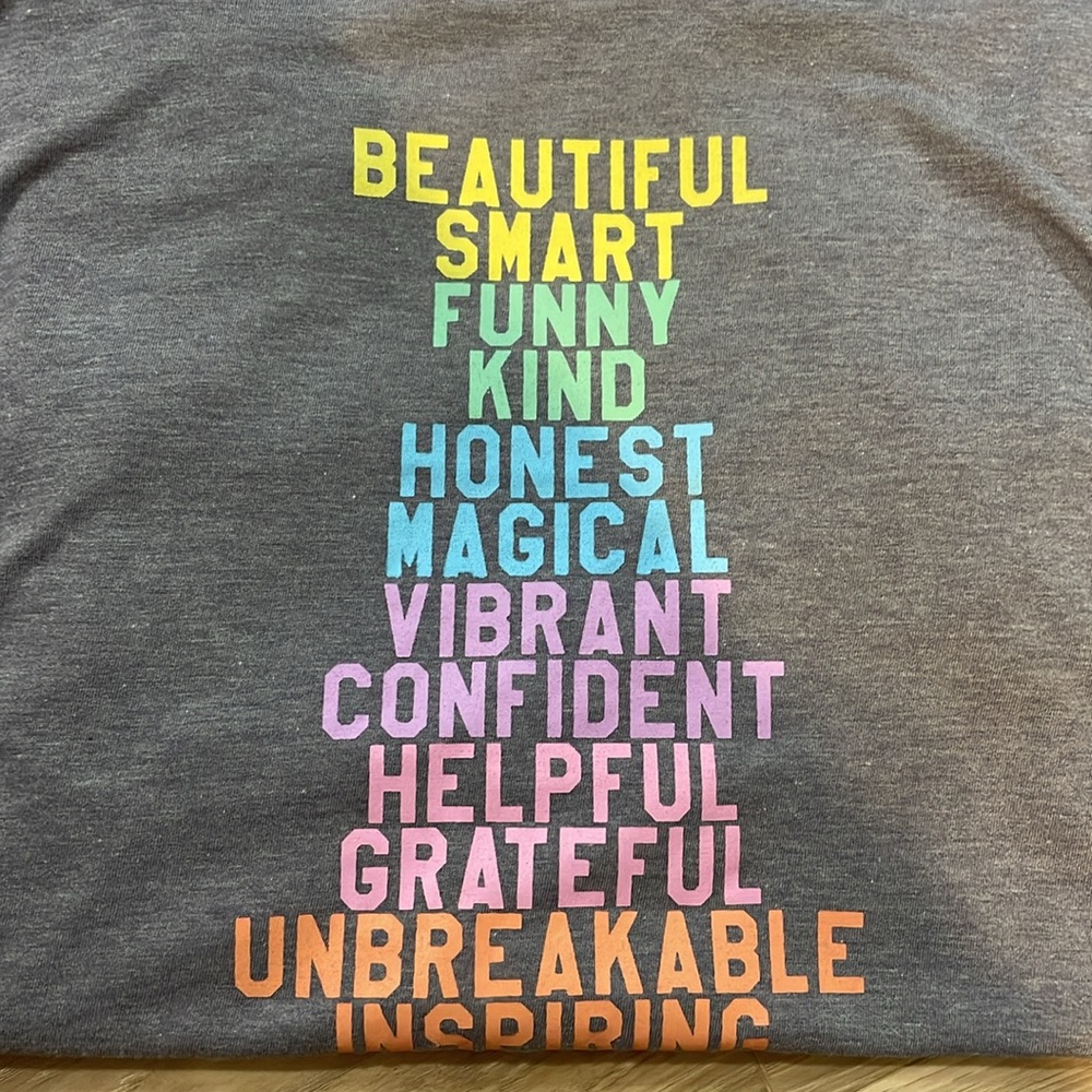 Kids inspirational Tee-shirt. Never worn - Picture 2 of 2